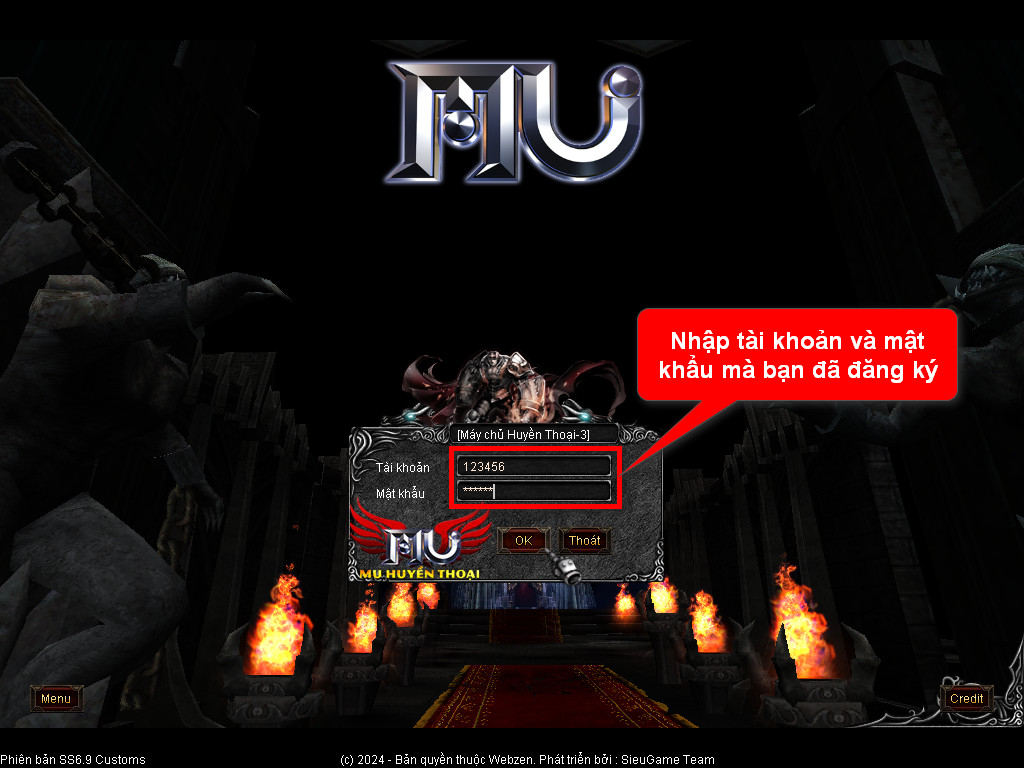 Chức năng chính của Game MU Bảo Châu